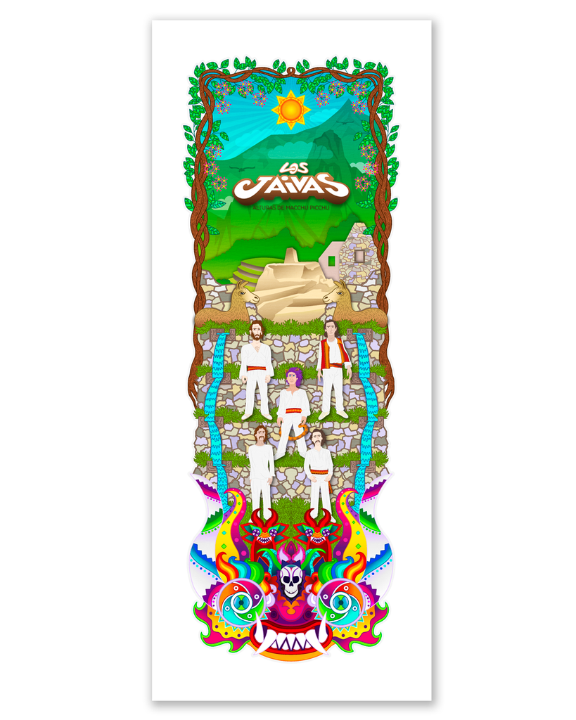 Los Jaivas. Lámina Fine Art